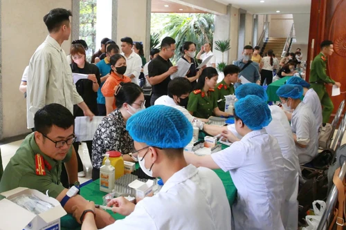 Công an Hà Nội tổ chức khám sức khỏe miễn phí cho đoàn viên công đoàn