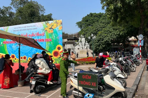 CAP Lý Thái Tổ (Hà Nội): Xử lý nghiêm vi phạm an ninh, trật tự dịp Tết Giáp Thìn 2024