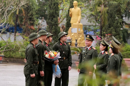 Khai giảng khóa huấn luyện chiến sỹ nghĩa vụ Công an Hà Nội năm 2025