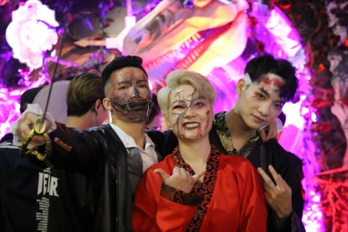 Halloween nhiều sắc màu của giới trẻ Hà Thành