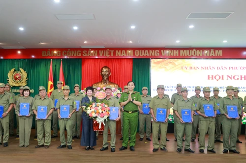 Hà Đông: Một năm phát huy hiệu quả lực lượng tham gia bảo vệ an ninh trật tự ở cơ sở