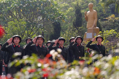 Bế giảng khóa huấn luyện chiến sĩ nghĩa vụ Công an nhân dân năm 2023