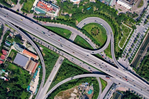Cận cảnh những nút giao thông hiện đại của Thủ đô Hà Nội