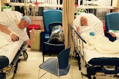 Cô gái kết hôn với chàng cảnh sát hiến tặng gan