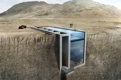 Tuyệt tác nhà trong vách núi