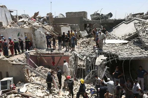 Ít nhất 7 người thiệt mạng vì bom rơi từ máy bay Sukhoi của Iraq 