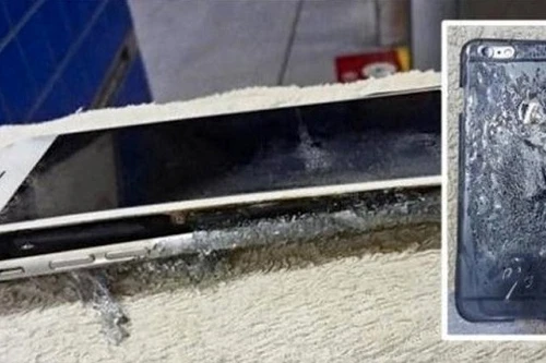 Đang sạc pin, iPhone 6 tự phát nổ khiến chủ nhân "hồn bay phách tán"