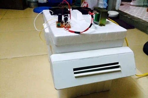 Điều hoà sinh viên tự chế, giá cực rẻ- thổi cực mát
