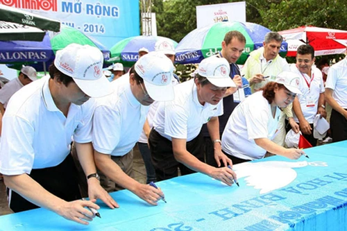 Sôi nổi giải chạy Báo Hà Nội mới lần thứ 41 - Vì hòa bình năm 2014