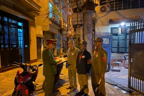 Những bước chân lặng lẽ trong đêm góp phần giữ bình yên địa bàn