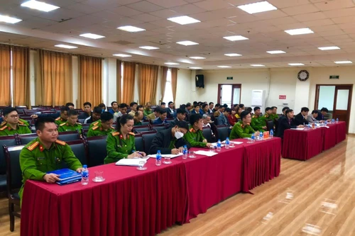 Huyện Mỹ Đức tổng kiểm tra phòng cháy, chữa cháy và cứu nạn, cứu hộ