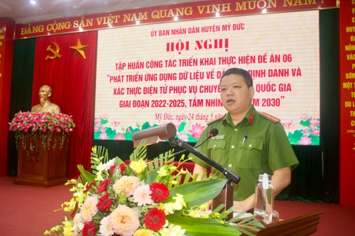 Đưa đề án 06 trở thành công tác trọng tâm, xuyên suốt