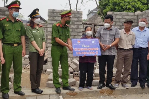 Công an huyện Mỹ Đức tổ chức nhiều hoạt động vì cộng đồng