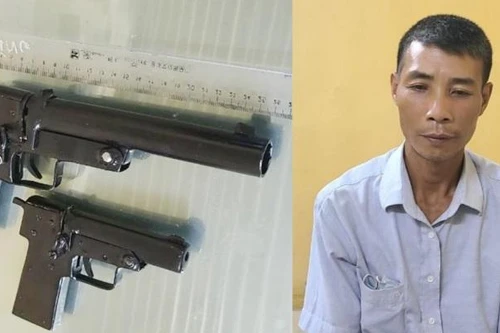 Chủ xưởng cơ khí lên mạng xã hội học chế tạo súng để bán