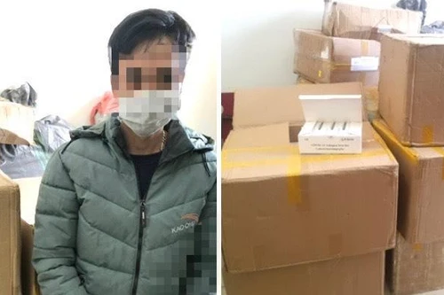 Phát hiện 3.000 kit test nhanh Covid-19 nhập lậu 