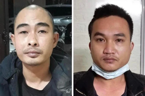 Công an xã Đường Lâm bắt 2 đối tượng "găm" ma túy