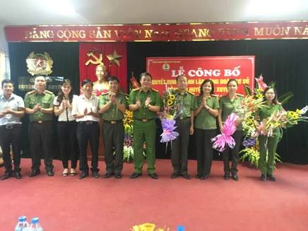 Thành lập công đoàn cơ sở Công an huyện Phú Xuyên