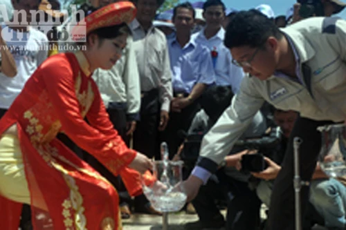 Nhà máy lọc nước mặn thành ngọt đầu tiên ở miền Trung vận hành