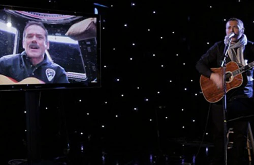 Nhạc phẩm đầu tiên thu âm từ… vũ trụ