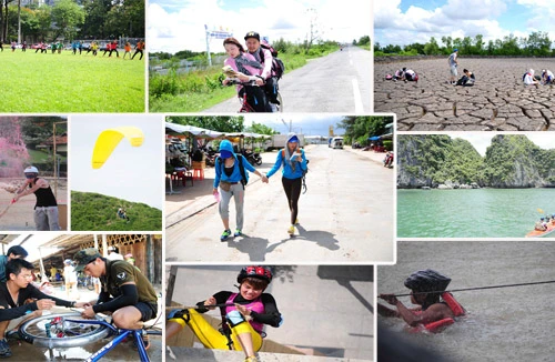 Cuộc đua kỳ thú khởi hành chuyến mini-bus đầu tiên