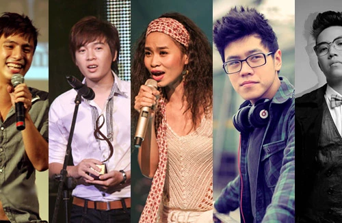 Đồng Lan "lạc lõng" giữa dàn "hotboy" Bài hát Việt