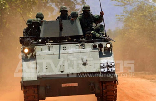 Thái Lan tổ chức diễn tập bắn đạn thật quy mô lớn