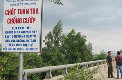 Truy bắt đối tượng chặn cướp tài sản của học sinh