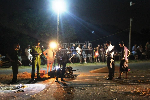 Trả khách về, một lái xe ôm bị tông chết thảm