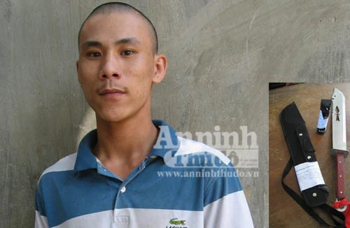 Bắt đối tượng sử dụng bình xịt hơi cay tấn công lại lực lượng Công an