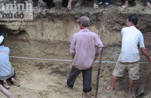 Đào móng nhà, phát hiện mộ cổ Công chúa Lý Kiều Oanh