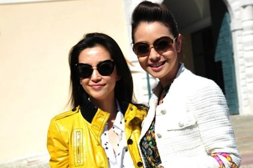 Jennifer Phạm khoe sắc trên đường phố Monaco