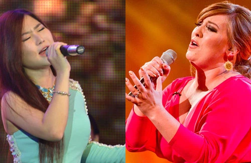 Hương Tràm song ca cùng quán quân The voice Anh - Leanne Mitchell