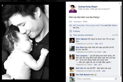 Quang Dũng bất ngờ chia sẻ ảnh độc đáo, hiếm thấy