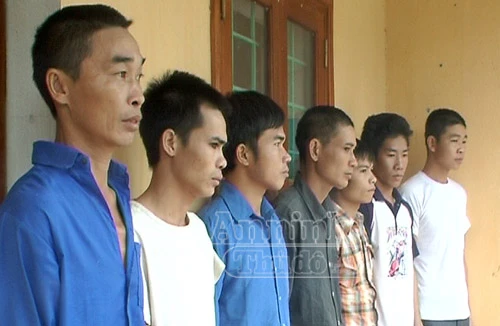 7 đối tượng rủ nhau trộm trâu, xẻ thịt mang về nhà ăn dần