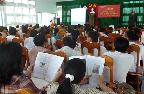 Triển khai giảng dạy chủ quyền biển, đảo Hoàng Sa, Trường Sa