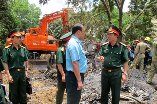 Trực thăng của Trung đoàn 916 gặp tai nạn, 16 người hy sinh