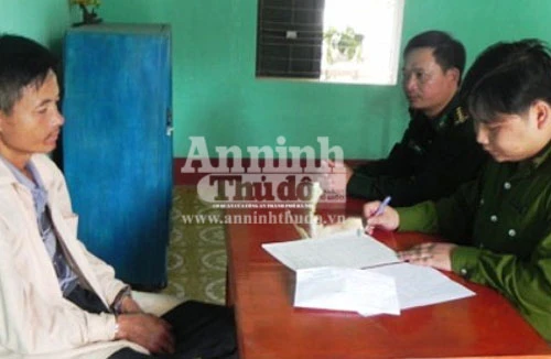 Bắt đối tượng chuyên bán ma túy tại bãi vàng