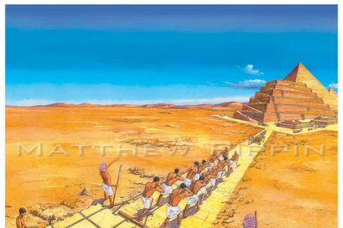 Vén màn bí ẩn kỹ thuật xây dựng kim tự tháp Ai Cập