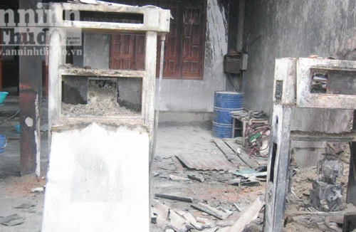 Đang bơm, một trạm xăng bất ngờ phát nổ, bốc cháy dữ dội 