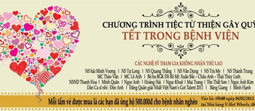 Đêm tiệc từ thiện gây quỹ "Tết trong bệnh viện" - Sự sòng phẳng!