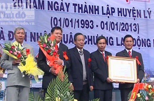 Kỷ niệm 20 năm thành lập huyện đảo Lý Sơn