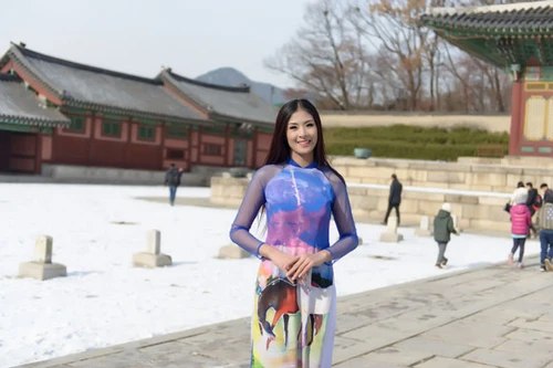 Hoa hậu Ngọc Hân quảng bá du lịch Việt Nam tại Hàn Quốc