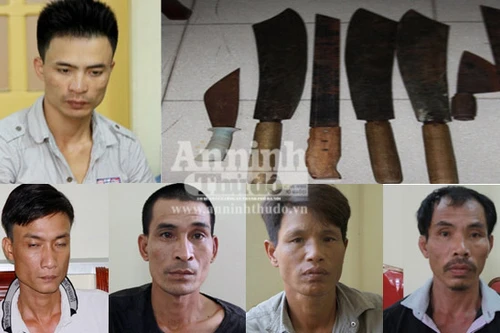 Bắt nhóm côn đồ hoành hành tại cảng Đình Vũ