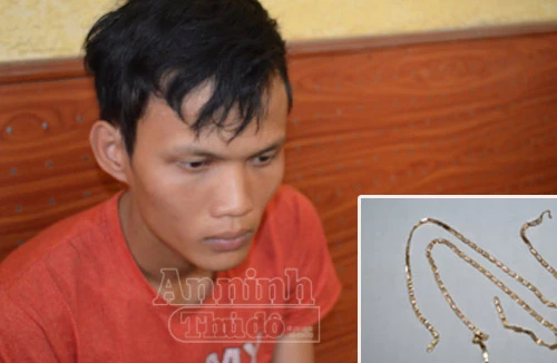 Đối tượng cướp giật tài sản bị bắt sau 30 phút gây án