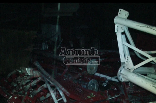 Gãy cột thu phát sóng, 2 nhân viên Đài tiếng nói Việt Nam tử nạn