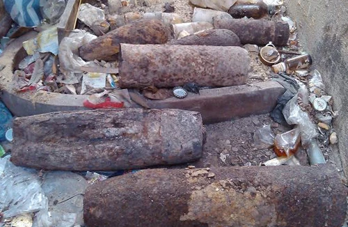 Tiêu hủy 125 đạn, vật liệu nổ còn sót lại sau chiến tranh