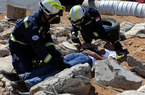 Cuộc diễn tập khổng lồ cứu trợ thiên tai 