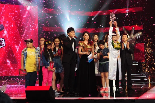 Toàn cảnh ấn tượng đêm chung kết Giọng hát Việt nhí 