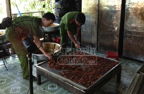 "Hô biến" thịt lợn thành bò khô giả, một công ty bị phạt 100 triệu đồng