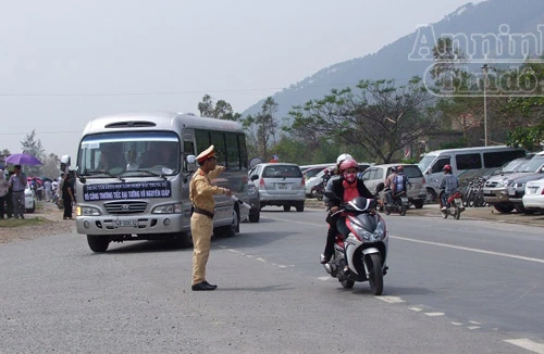 Quảng Bình: Lực lượng CSGT đã hoàn thành nhiệm vụ trong Lễ Quốc tang